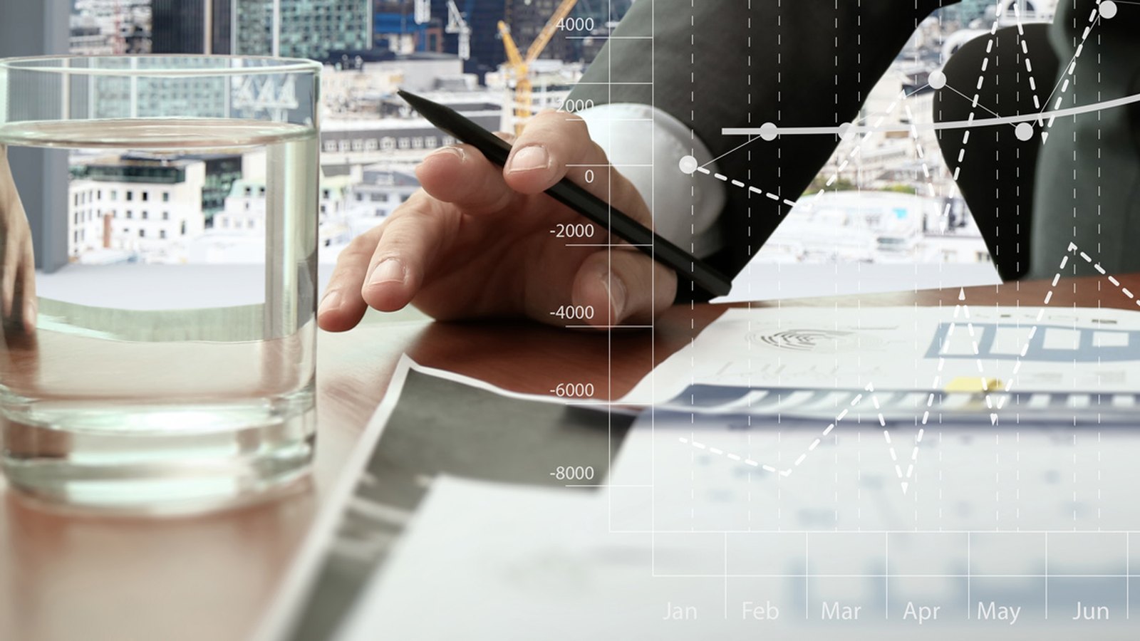 Market analytics and documents supporting client payment and account operations
